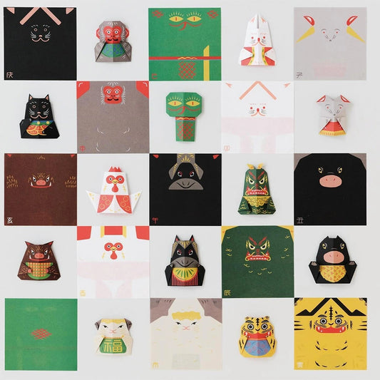 Japanese Zodiac Origami by COCHAE