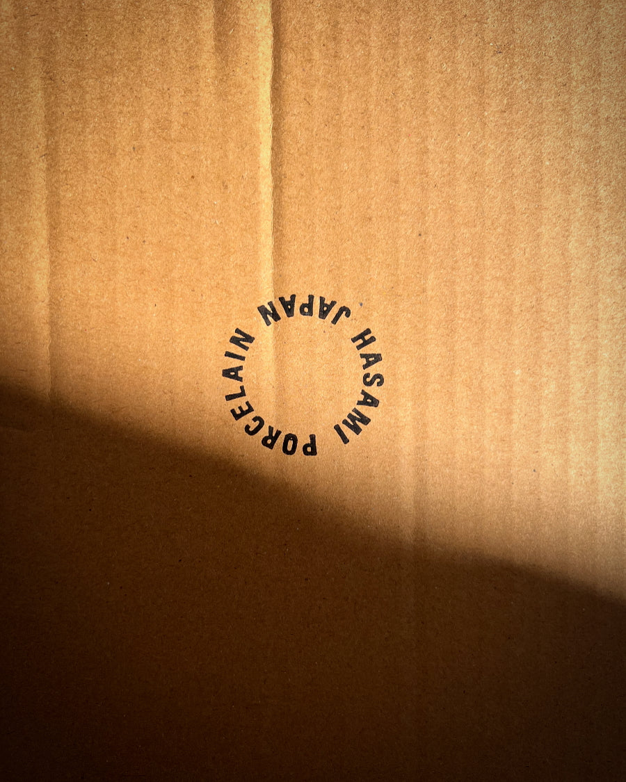 Hasami porcelain plates -L size 22cm-