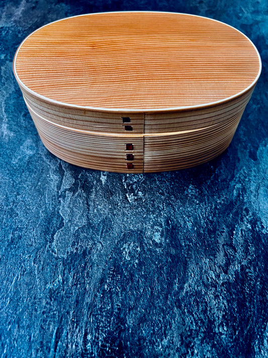 Wooden Bento Box "Mage Wappa"