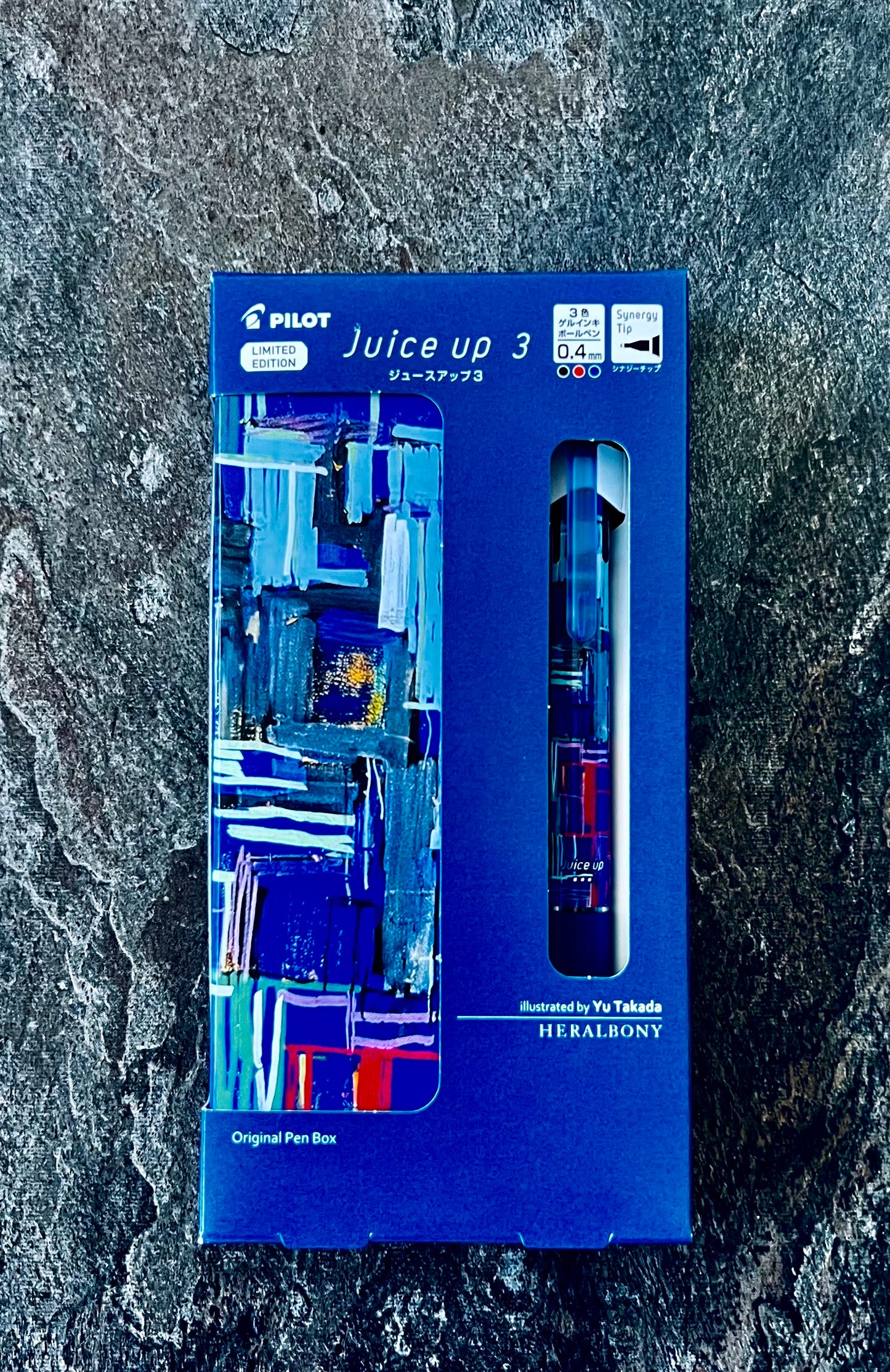 PILOT Limited Edition 3-Color Gel Pen – Juice Up 3 × HERALBONY "迷路" (by Yuta Takada)