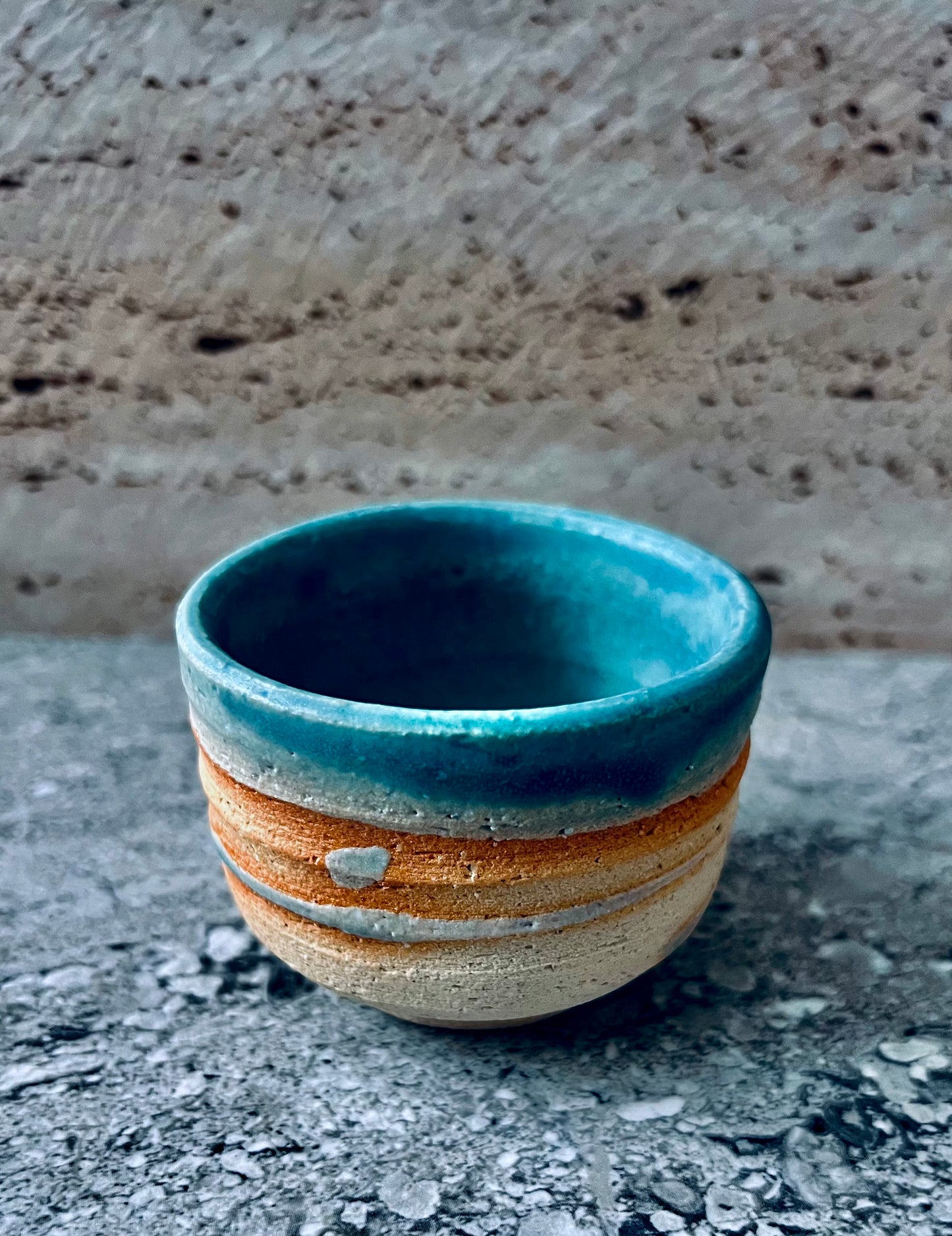 Mino Ware Ceramic Espresso and Piccolo Cup