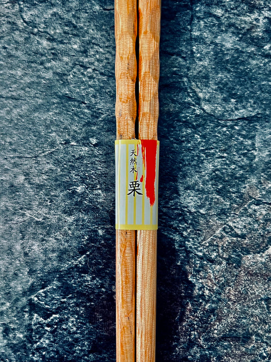 Natural Chestnut Wood Chopsticks