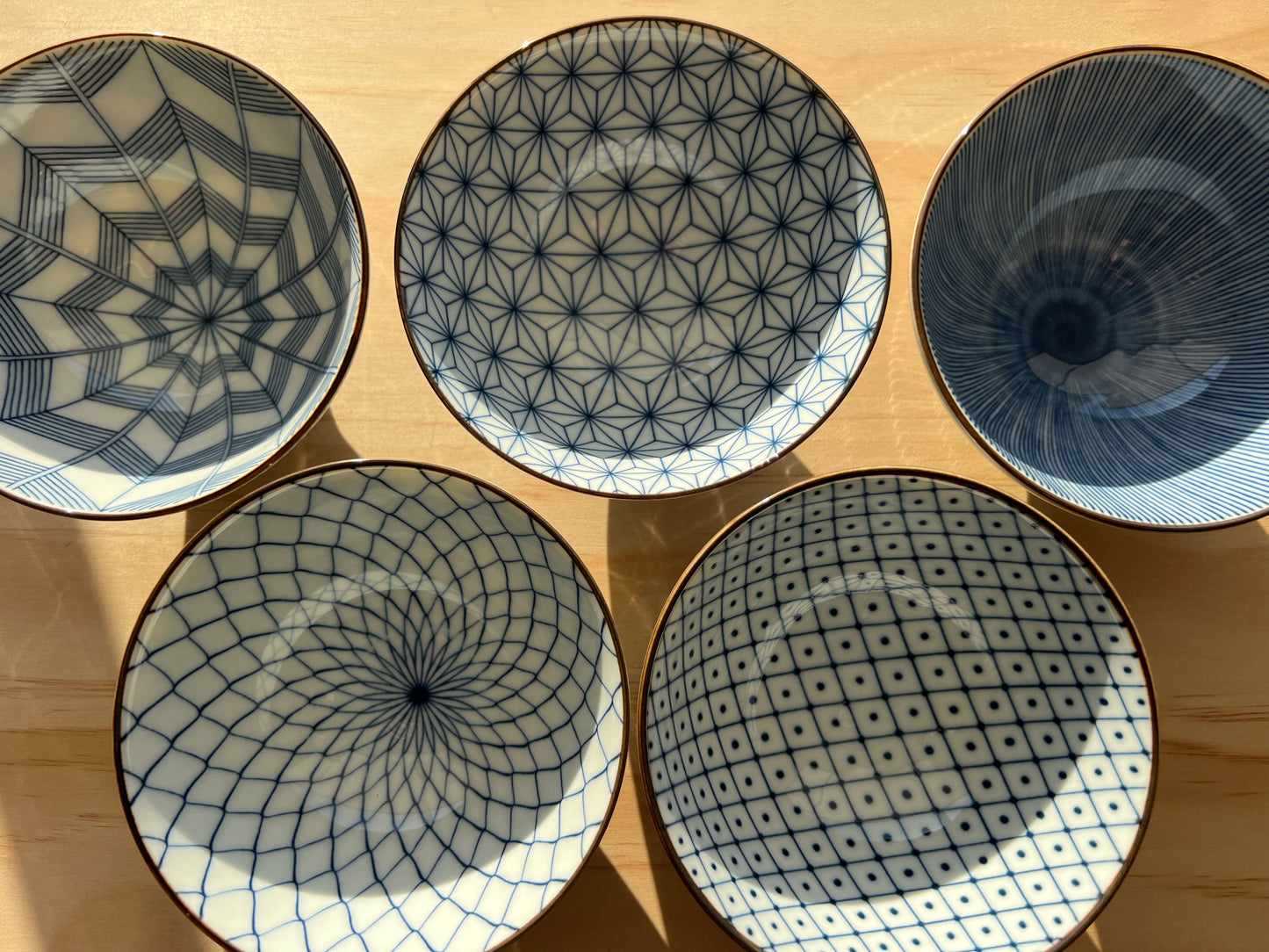 Arita-yaki Bowl “Aoba” | Japanese Blue & White Bowl 12cm