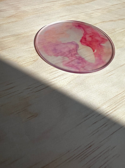 Awairo Goldfish Coaster by toumei "Pink"