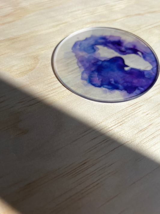 Awairo Goldfish Coaster by toumei "Blue"