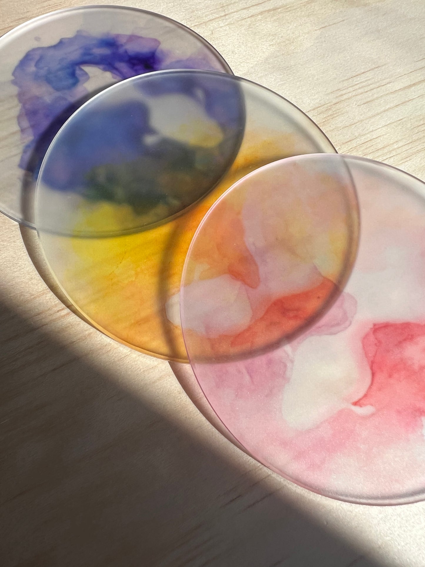 Awairo Goldfish Coaster by toumei "Pink"