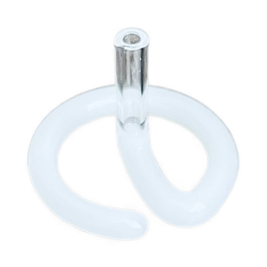 amabro TWO TONE Glass Incense Holder “White”