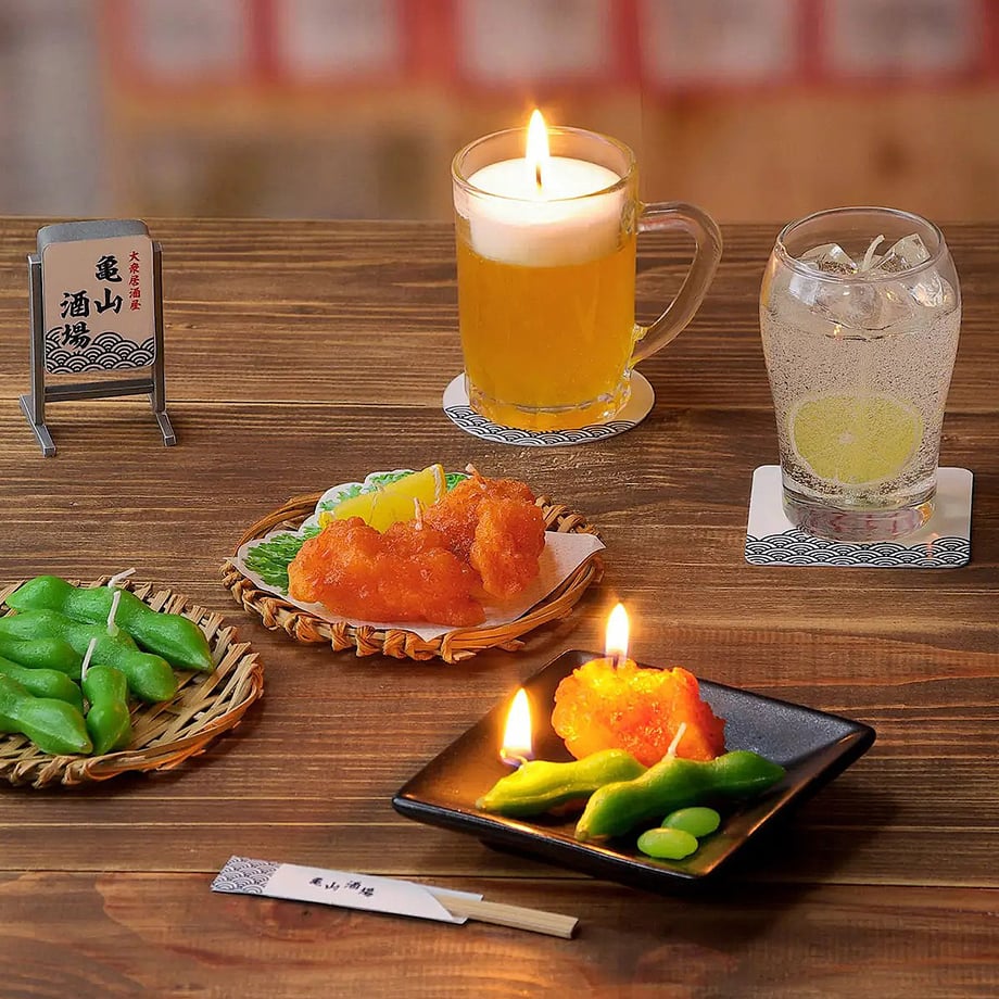 Japanese Tap Beer ”生” Candle