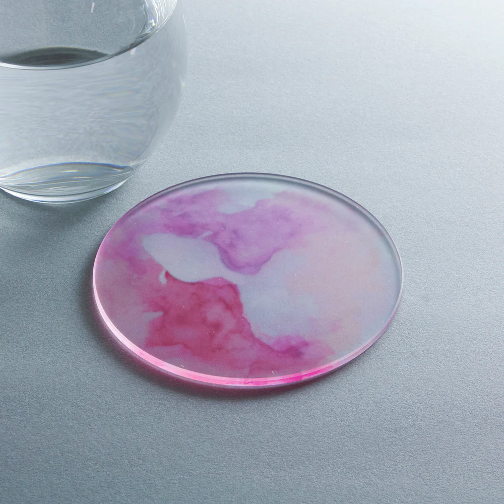 Awairo Goldfish Coaster by toumei "Pink"