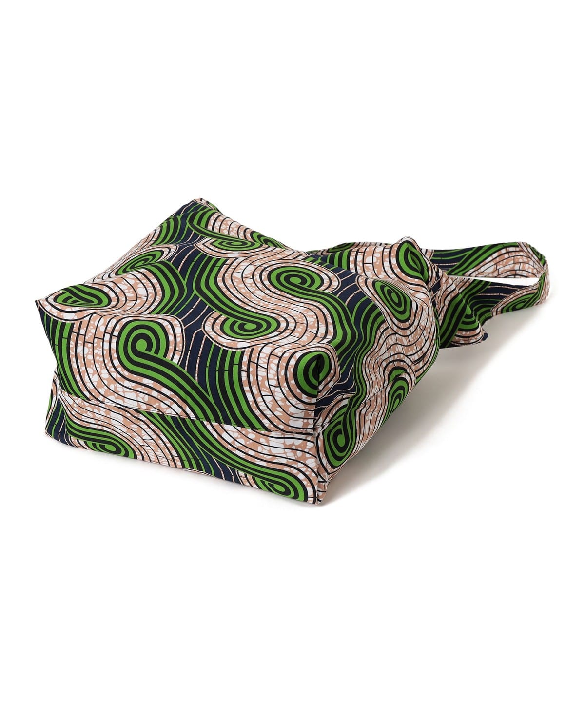 bPr BEAMS Batik Shoulder Eco Bag 2025 – PURPLE/PIANO