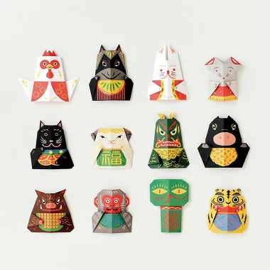 Japanese Zodiac Origami by COCHAE