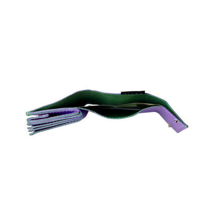 Situs Minimalist Wallet – Made with Tyvek® "Limited bicolor Purple×Cobalt Green"