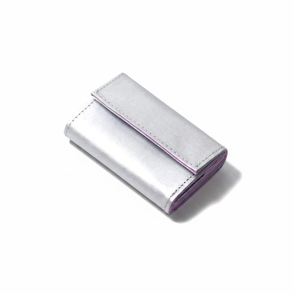 Situs Minimalist Wallet – Made with Tyvek® "Limited bicolor Silver and light purple"