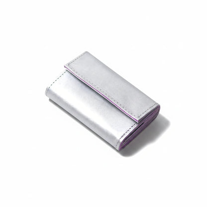Situs Minimalist Wallet – Made with Tyvek® "Limited bicolor Silver and light purple"