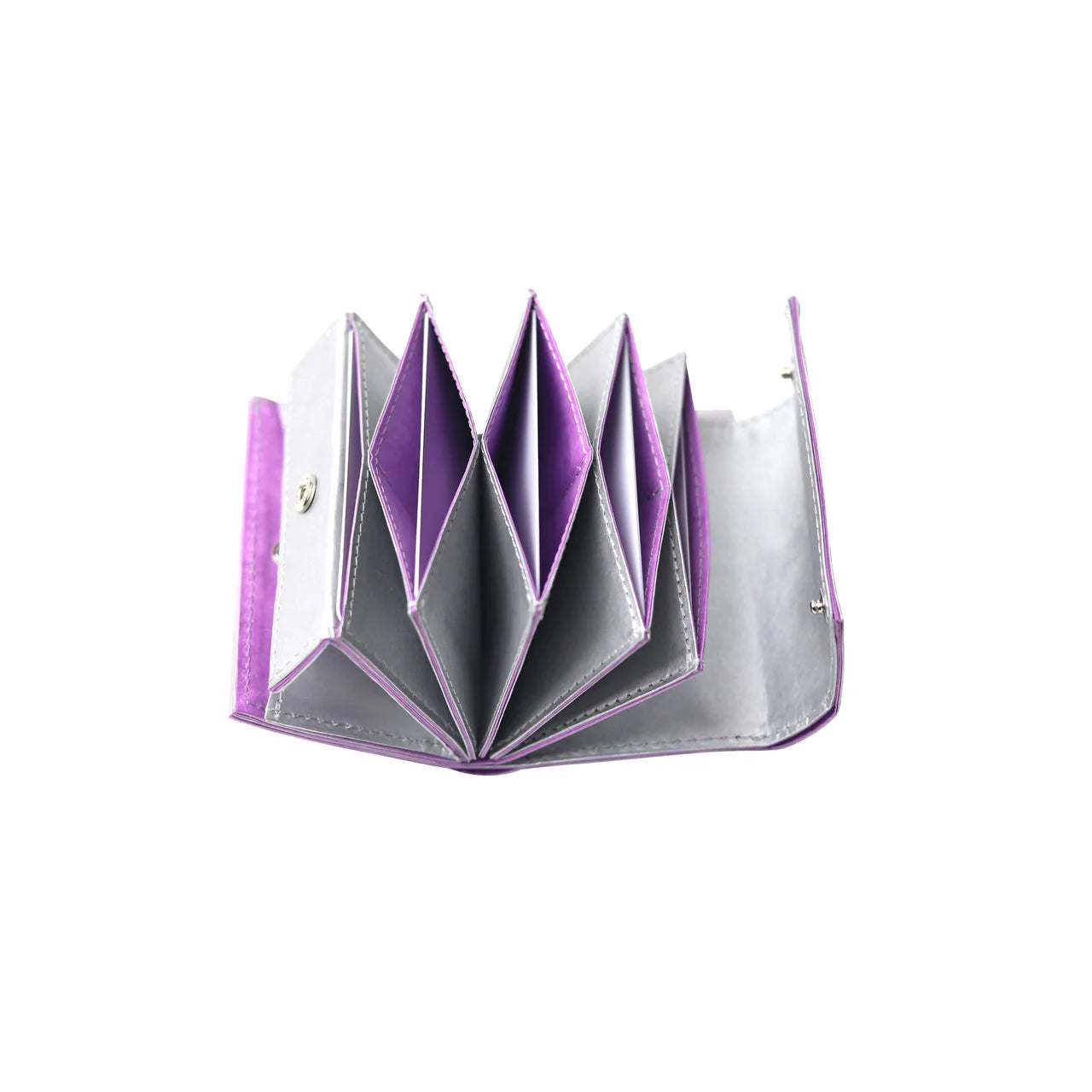 Situs Minimalist Wallet – Made with Tyvek® "Limited bicolor Silver and light purple"