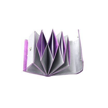 Situs Minimalist Wallet – Made with Tyvek® "Limited bicolor Silver and light purple"