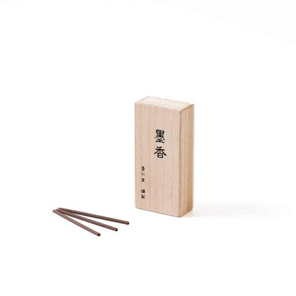 KOSAIDO KYOTO – Ink (Sumi) Incense Premium Paulownia Box – 30 Stick Set