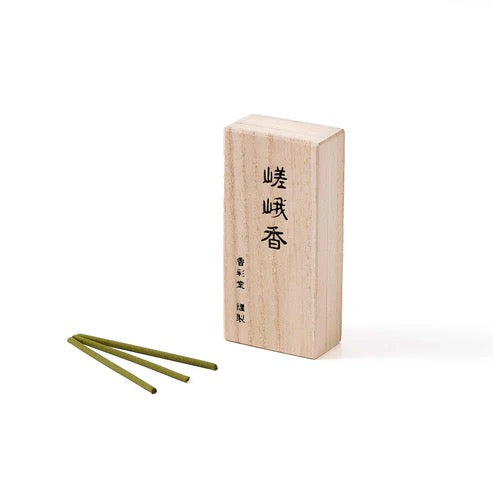 KOSAIDO KYOTO – Saga no Asagiri Incense Premium Paulownia Box – 30 Stick Set