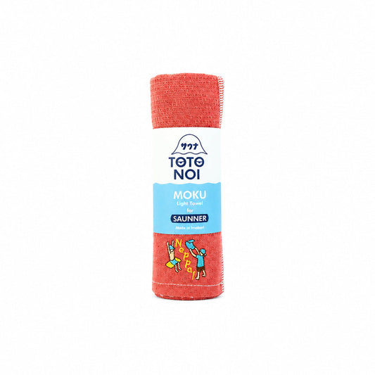 TOTO NOI – MOKU Light Sauna Towel (NEPPA! Heat Wave Design)