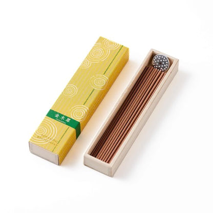 KOSAIDO KYOTO – Osmanthus (Kinmokusei) Incense Sticks (40 Sticks) with Aluminum Holder