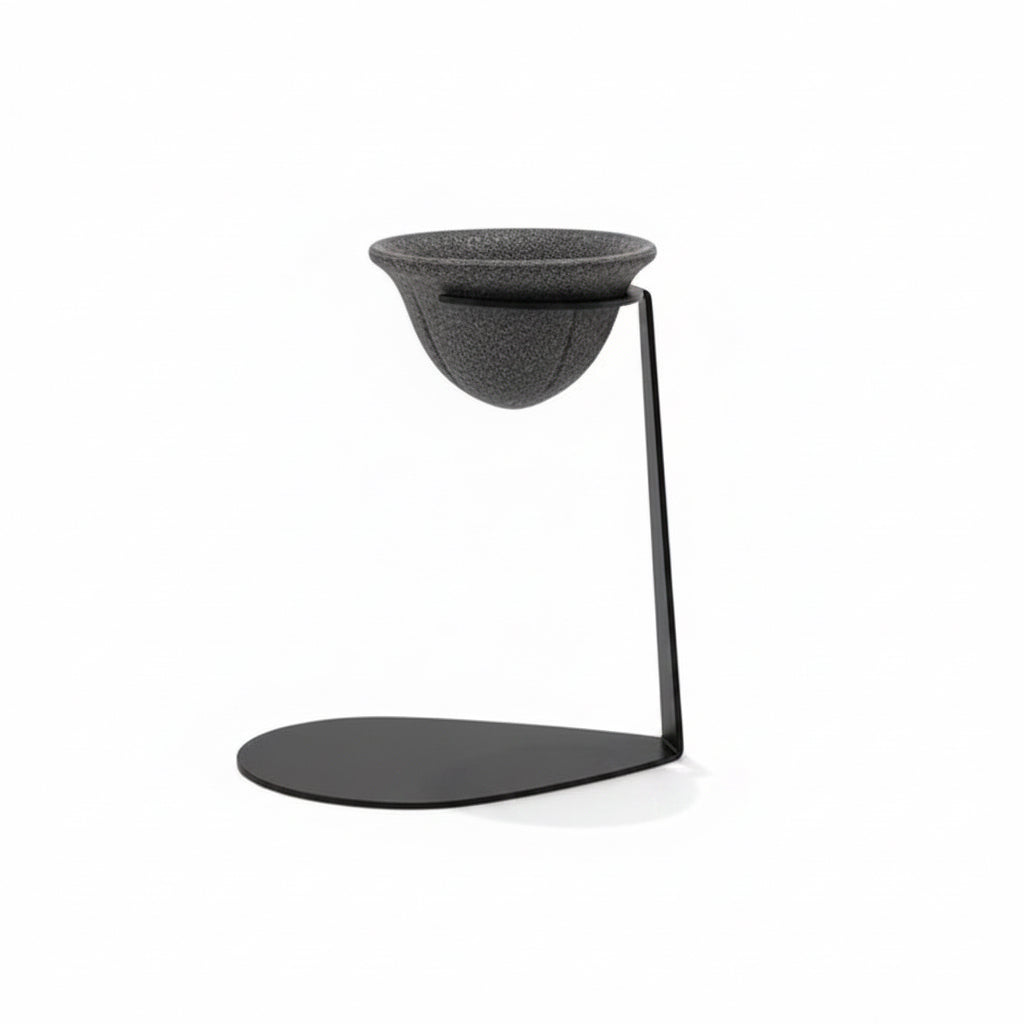 Ceramic Coffee Dripper & Stand Set | Eco-Friendly Paperless Filter