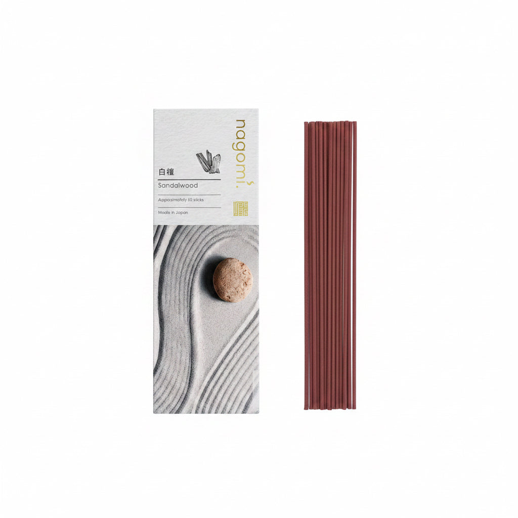 nagomi. Japanese Incense Sticks - Sandalwood (白檀)