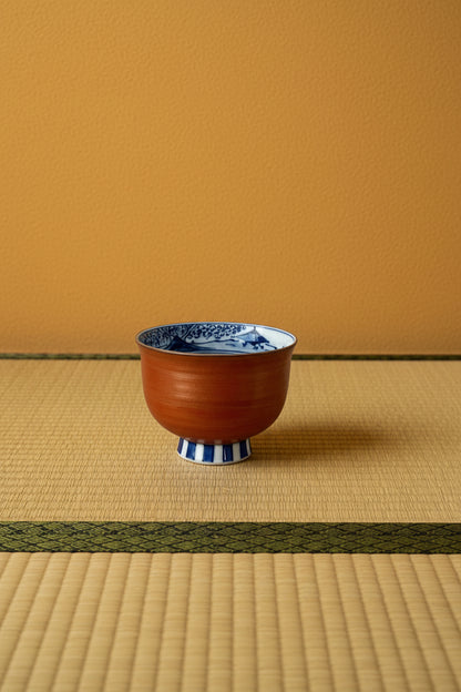 Arita Ware Hizen Unkin Sansui Sencha Teacup