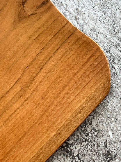 Wooden plate "Cherry Wood” – 58-Year-Old Aged Grace & Natural Beauty