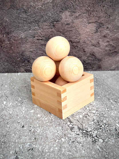 Hinoki bath “onsen” Balls (Set of 5)