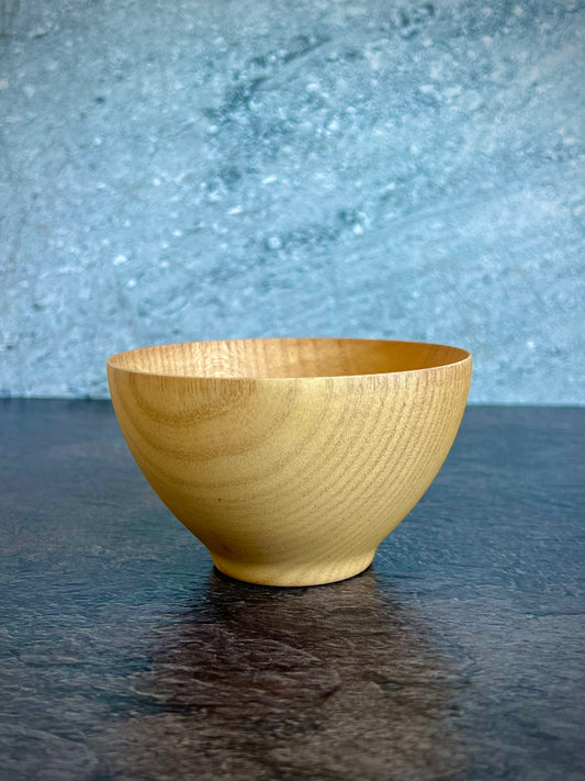 Keyaki wood bowl -yon-