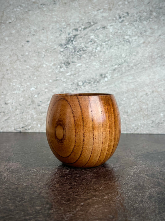 Natural Wooden cup "Brown"