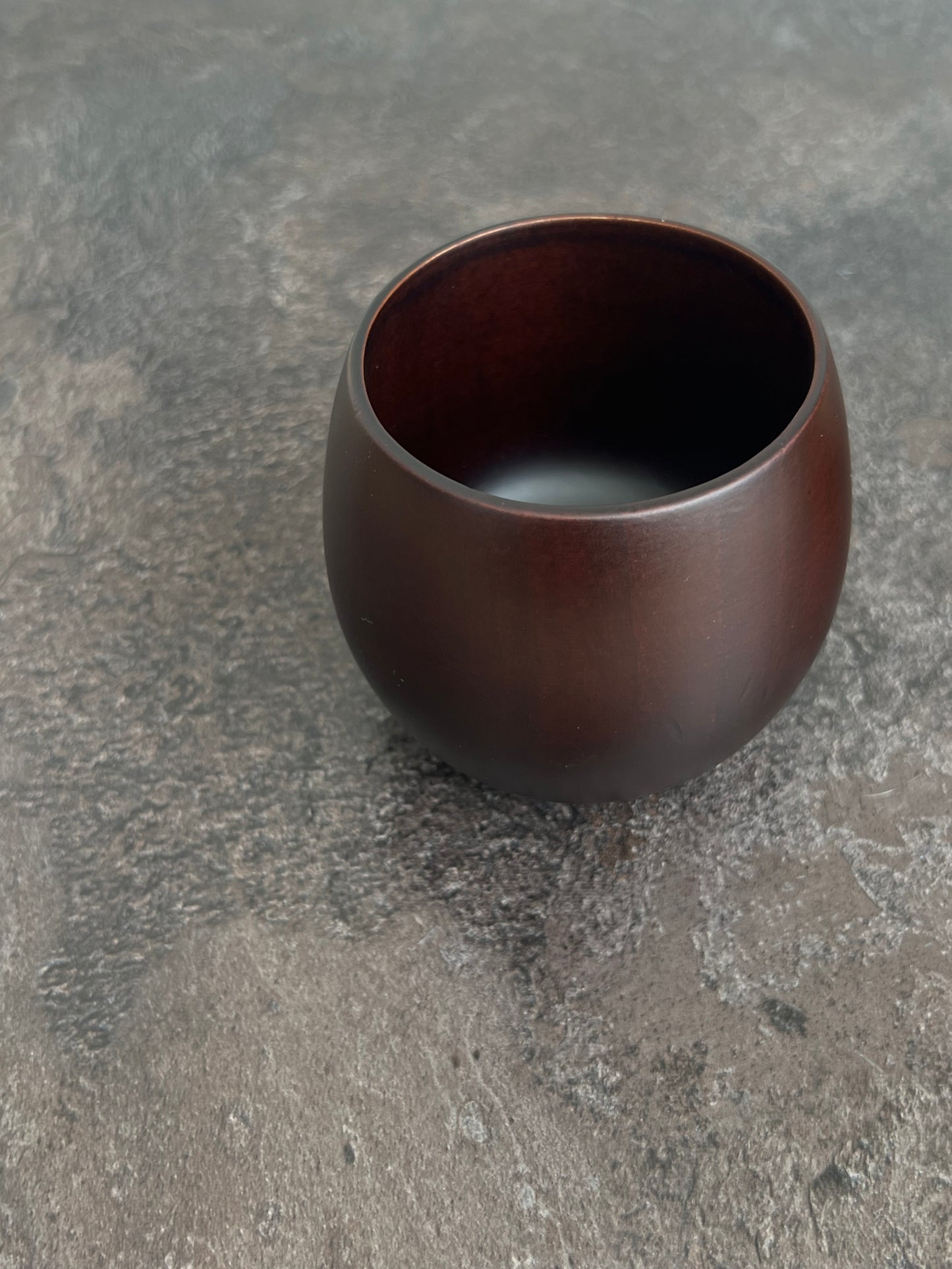 Natural Wooden cup "Dark Brown"