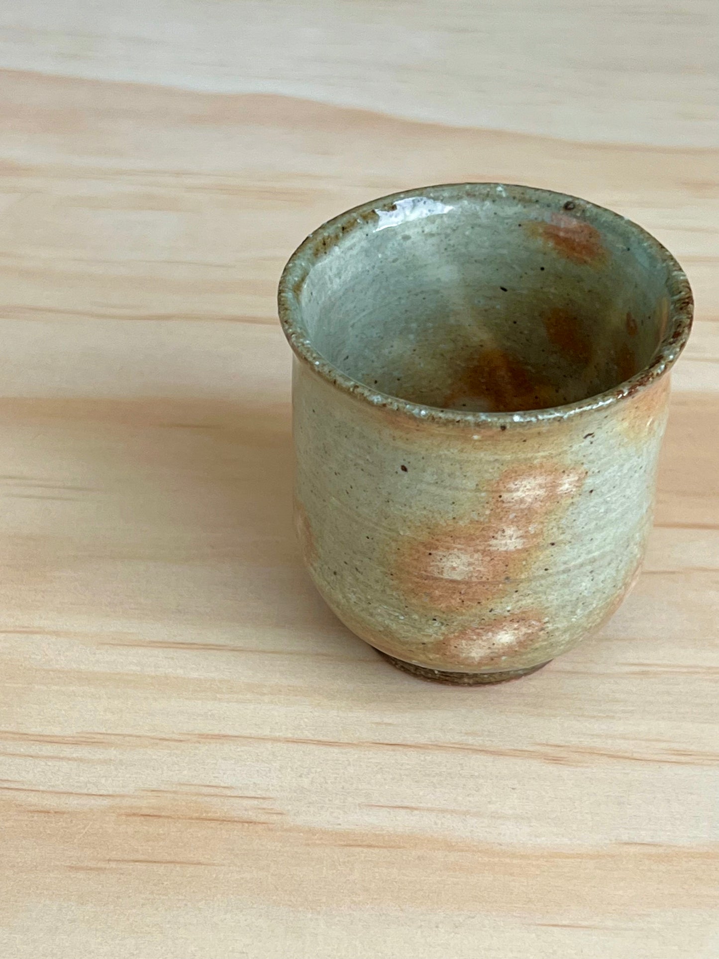 Kasama ware cup by "Certified Traditional crafts" Yoshinobu Tanano