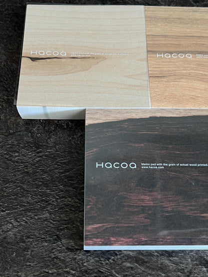 Hacoa memo block 90 / teak