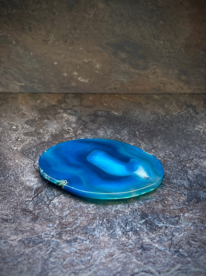 amabro CRYSTAL COASTER -blue-