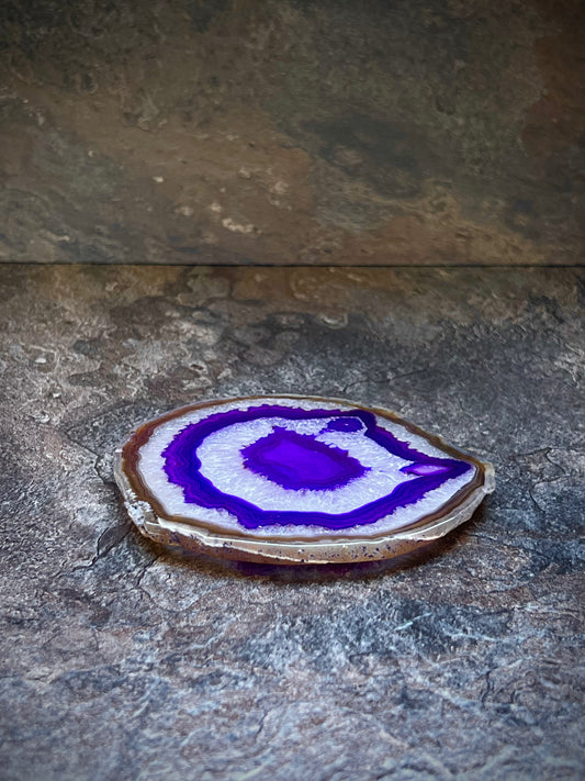 amabro CRYSTAL COASTER  -Purple-