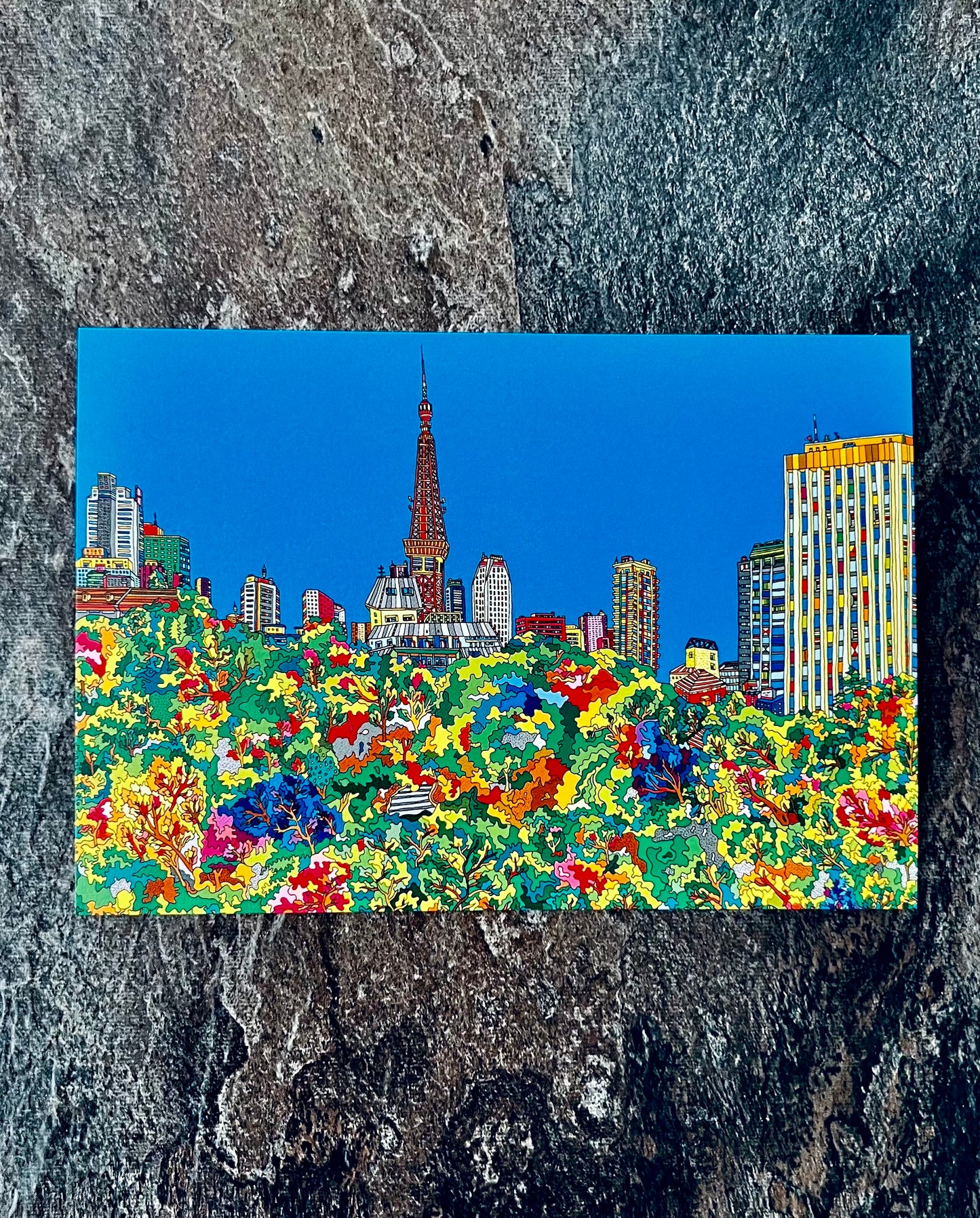 Tokyo in Bloom Postcard