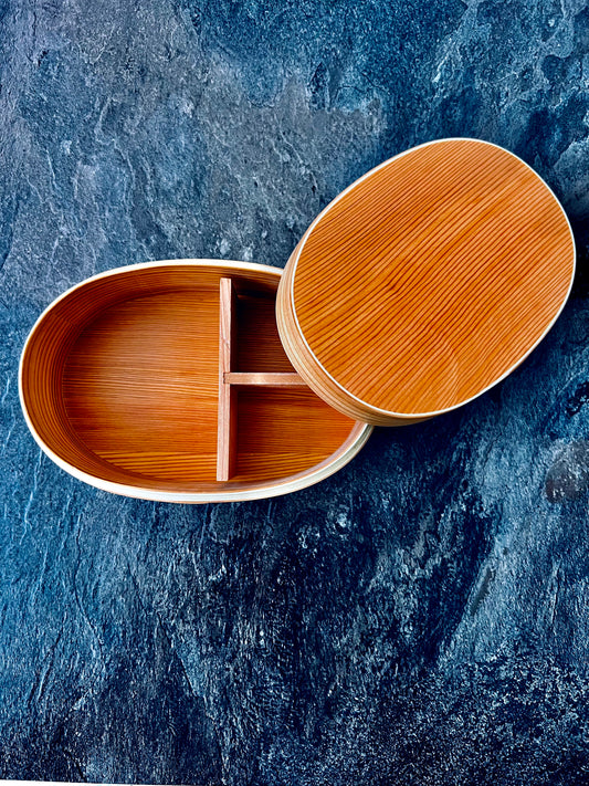 Wooden Bento Box "Mage Wappa"