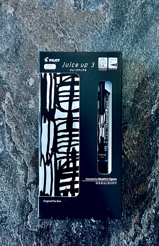 PILOT Limited Edition 3-Color Gel Pen – Juice Up 3 × HERALBONY (Masahiro Ogawa)