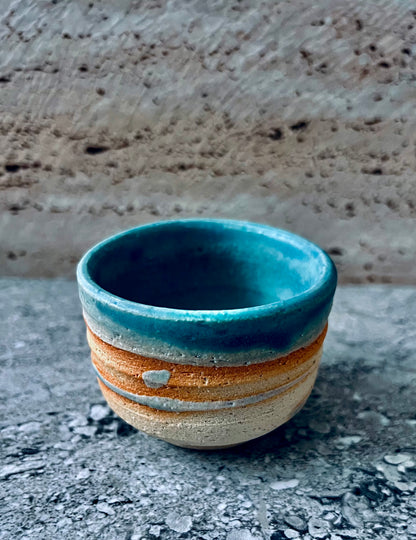 Mino Ware Ceramic Espresso and Piccolo Cup