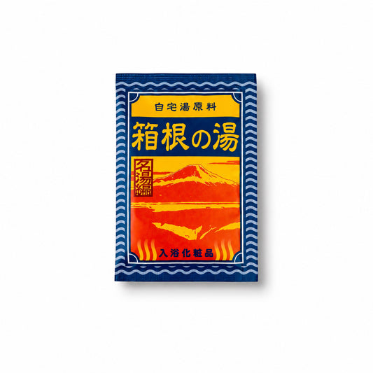 Japanese Bath Salt "Hakone no Yu" (30g, Colorless, Fragrance-Free)