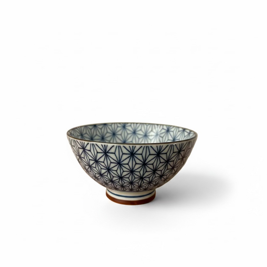 Arita-yaki Bowl “Aoba” | Japanese Blue & White Bowl 12cm