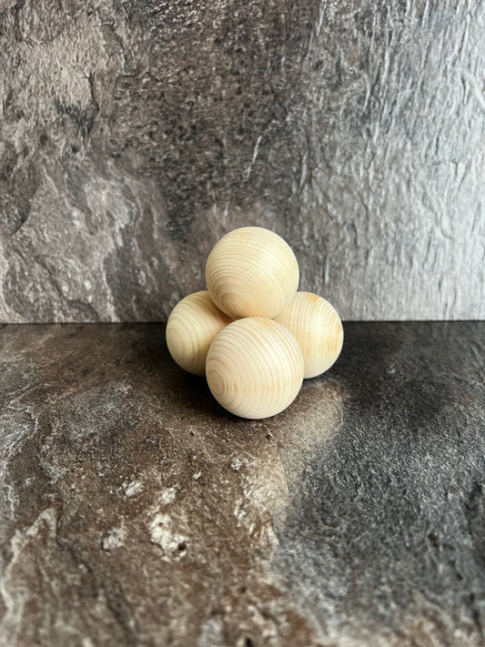 Hinoki Balls (Set of 5)