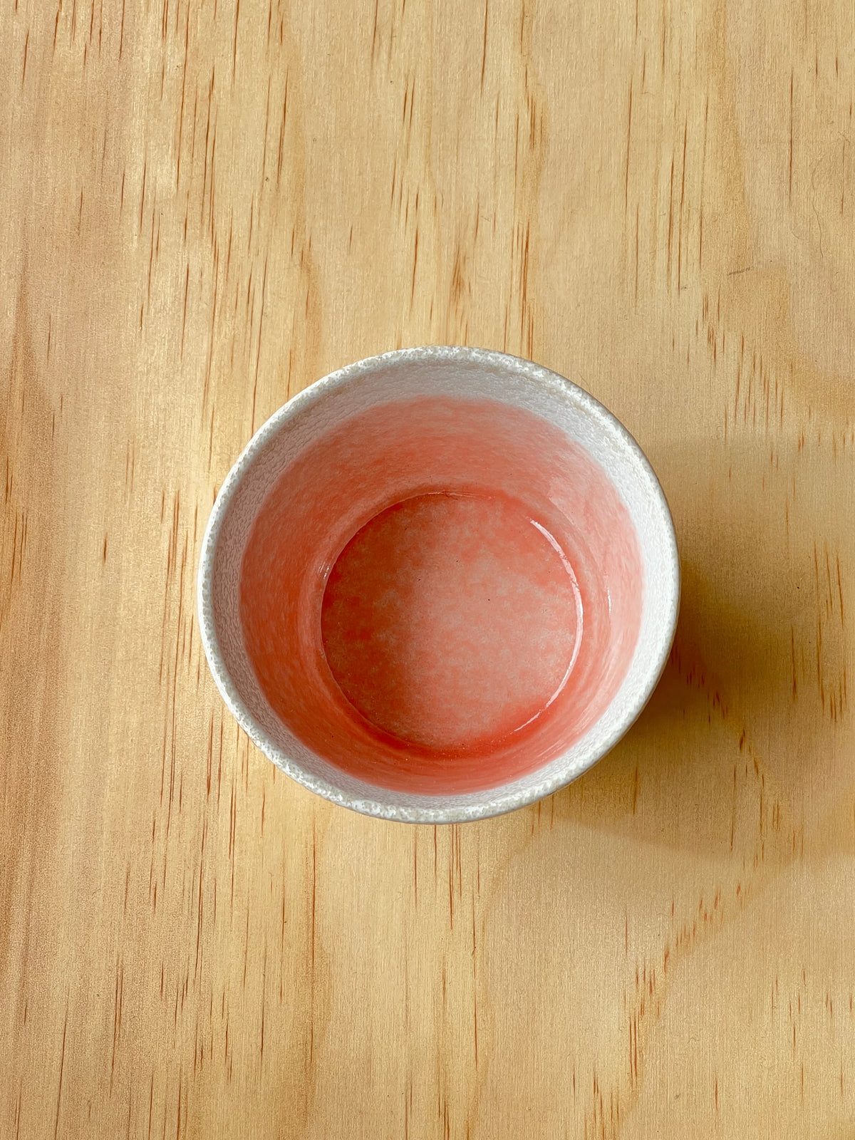 Mino ware Japanese ceramic cup / Pink