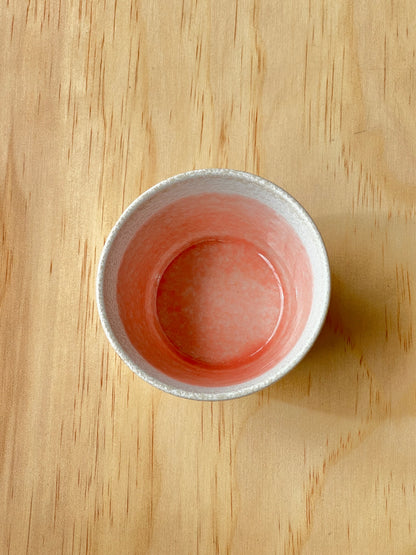 Mino ware Japanese ceramic cup / Pink