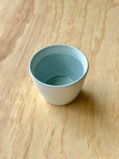 Mino ware Japanese ceramic cup / Gray