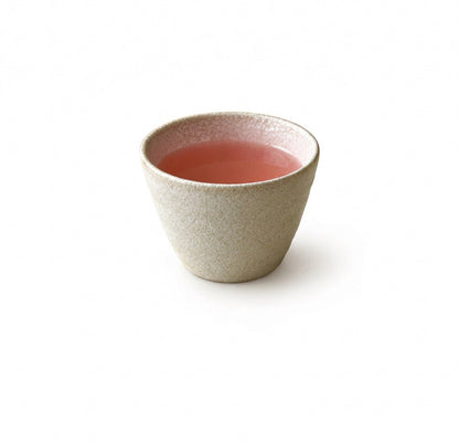 Mino ware Japanese ceramic cup / Pink