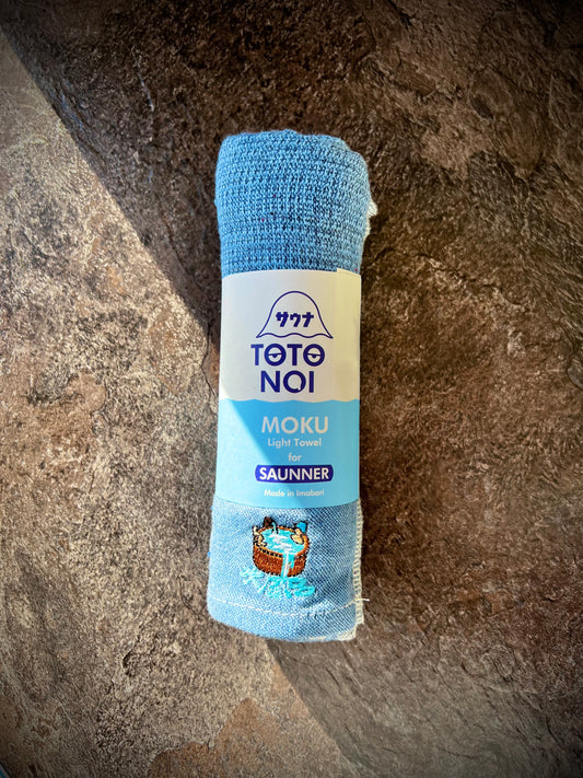 TOTO NOI – MOKU Light Sauna Towel ("水風呂" Ice bath Design)