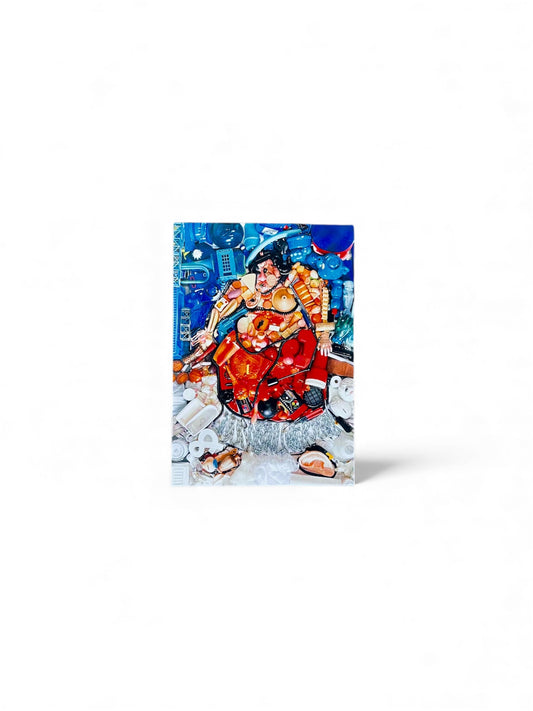 Modern Sumo wrestler Postcard – Design by magma