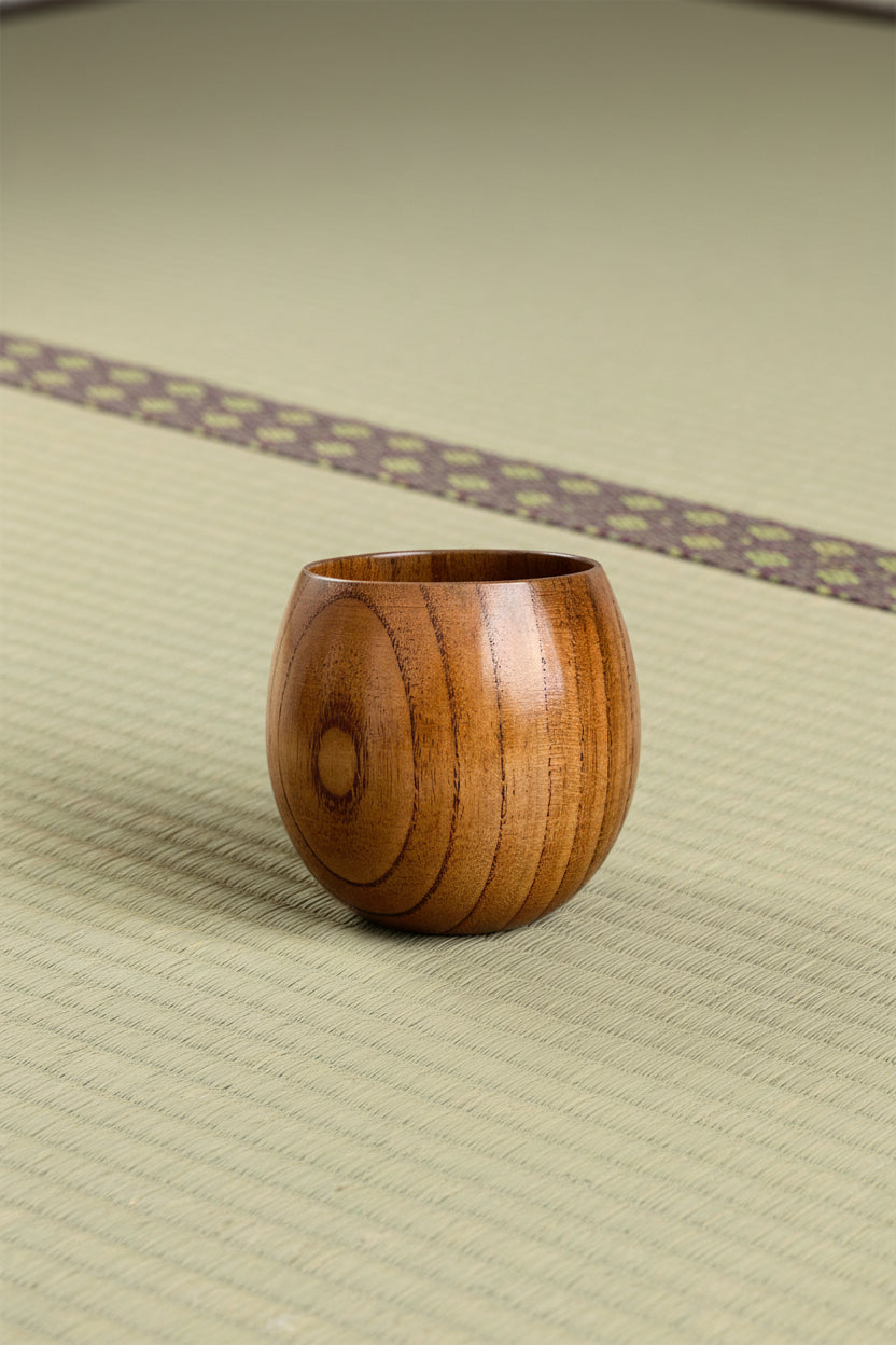 Natural Wooden cup "Brown"